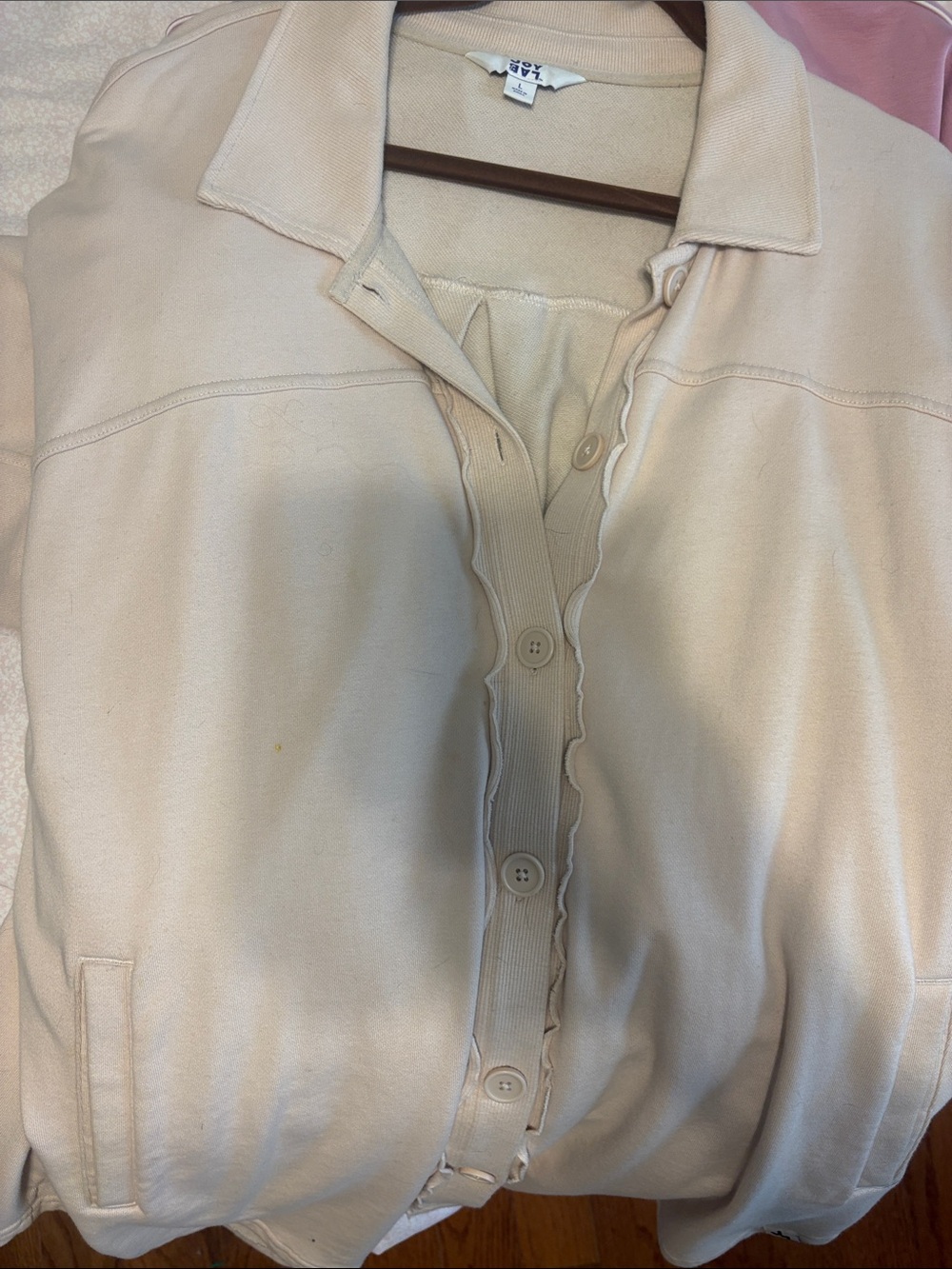 JoyLab button down sweatshirt - Picture 5 of 5